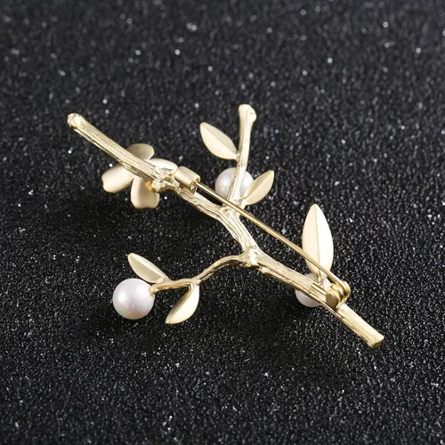 Vista 3 de Brooch Pin Corsage, Sweater Dress Bag Fashion Jewelry Accessory Decor for Wedding Birthday Party Christmas Gift