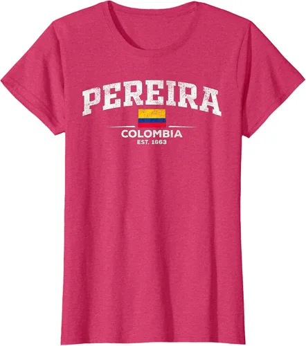 Vista 12 de Camiseta Pereira Colombia, Negro