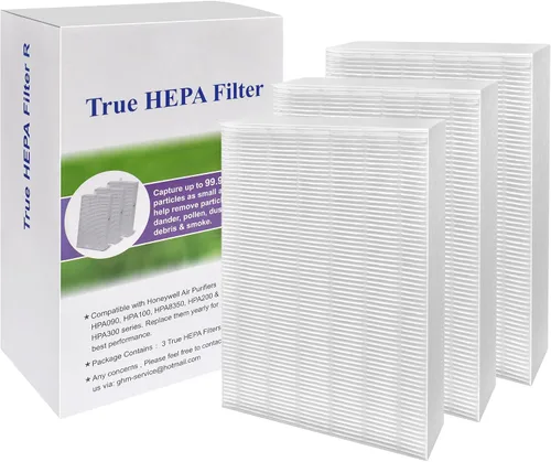 Vista 2 de Filtros Hepa verdaderos R compatibles con Honeywell HPA300, HPA200, HPA100, HPA090, HRF-R3, HRF-R2 y HRF-R1 (3 paquetes) por FilledwithLove