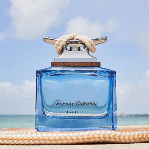 Vista 5 de Tommy Bahama Maritime Eau de Cologne for Men, Notes of Bergamot, Jasmine, & Sandalwood, Fresh & Warm Scent