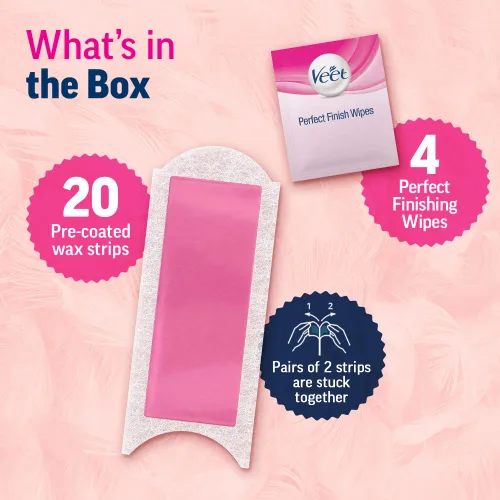 Vista 5 de Veet Kit de depilación de cuerpo completo para piel normal