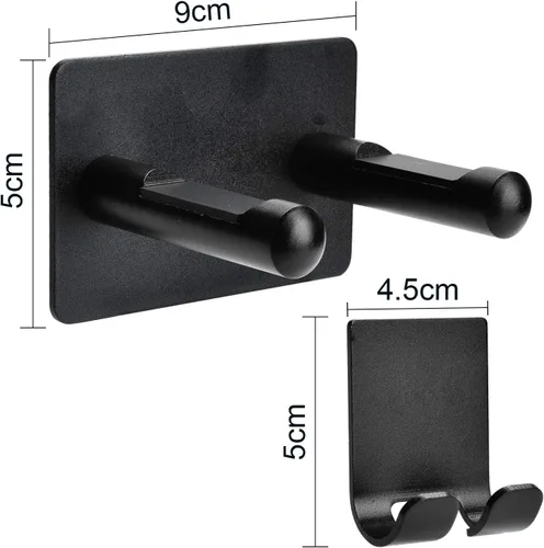 Vista 2 de Dyson Soporte para secador de pelo Soporte de montaje en pared Aleación de aluminio con soporte de enchufe para Dyson