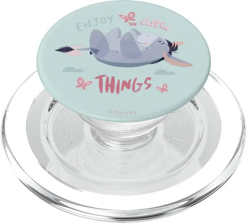 Vista 8 de Disney Winnie The Pooh Eeyore Enjoy the Little Things PopSockets PopGrip estándar