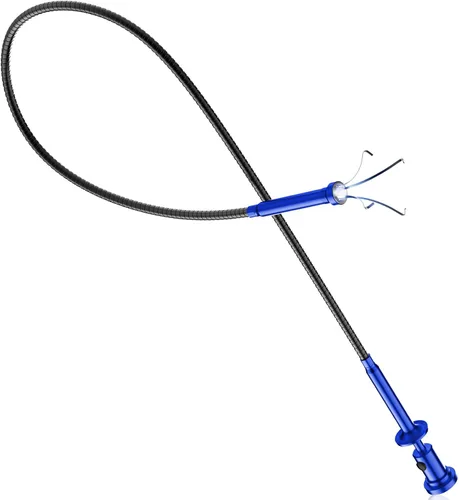 Vista 10 de Housolution Herramienta Agarradora Magnética de 28.34 pulgadas de Cuatro Garras, Recogedor Alcanzador de Manguera Doblable Barredora con Luz LED