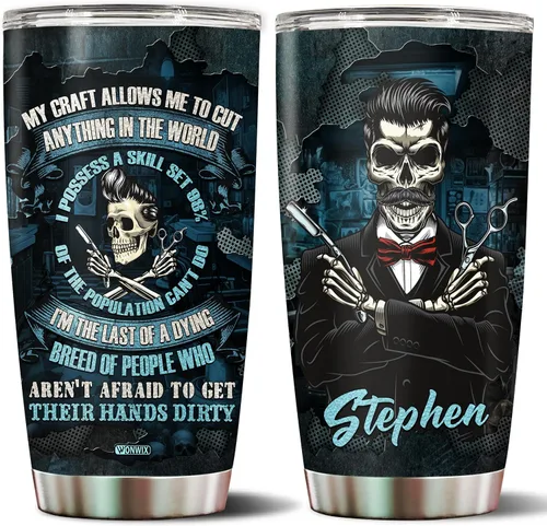 Vista 14 de Regalos personalizados para hombres, taza de viaje aislada de acero inoxidable de 20 onzas, taza de café, botella de agua, regalo para marido, hijo