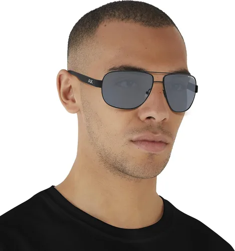 Vista 6 de Exchange Armani 0ax2012s Sun Full Rim Piloto Mens anteojos de sol