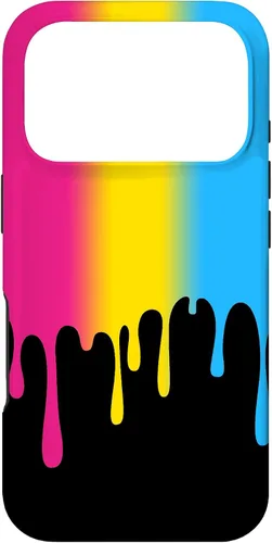 Vista 30 de Pan Pride LGBT+ Colorful Dripping Rainbow Pansexual Case for iPhone 17