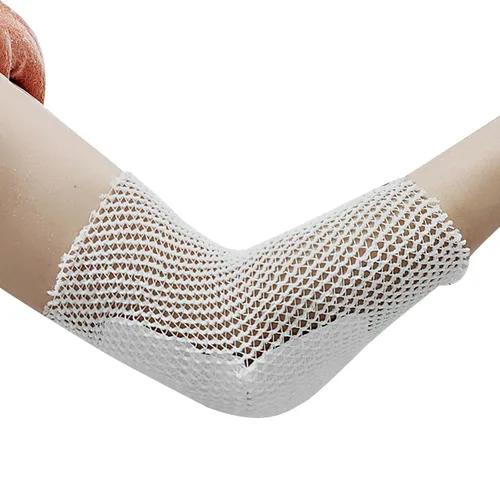 Vista 5 de Elastic Spandex Tubular Net Bandage 10m White High Elastic Breathable Stockinette Wrap for Wound Care and Compression Dressing