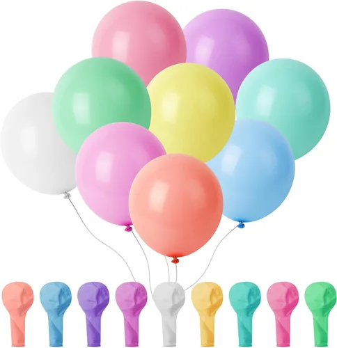 Vista 28 de Mr. Pen - Globos, 12 pulgadas, paquete de 54, negro, globos de fiesta Globos de látex negros para cumpleaños, graduación, Año Nuevo, Halloween