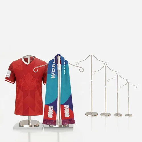 Vista 15 de Reusable Shirt Display Stand-Mannequin Torso Tshirt Display Stand for Retail/Vendors,18-33" Adjustable Dress Form Mannequin Stand Clothes Black
