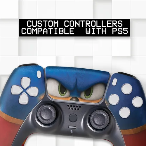 Vista 209 de Battman Custom PS-5 Controller Wireless compatible with Play-Station 5 Console by BCB Controllers Proudly Customized in USA with Permanent