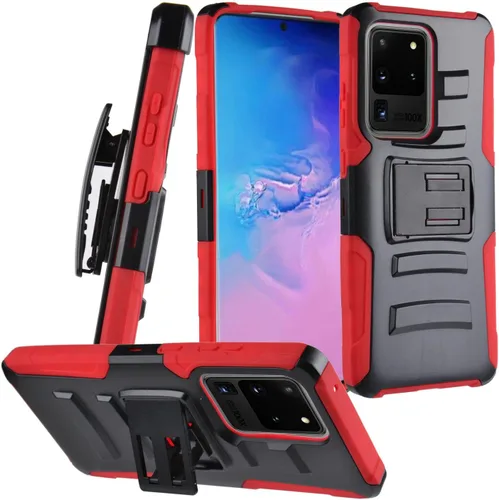 Vista 9 de Para Samsung Galaxy S20 Ultra 6.9" (SM-G988) - Funda para teléfono con imagen a prueba de golpes - AD1 mármol negro Mármol negro AD1