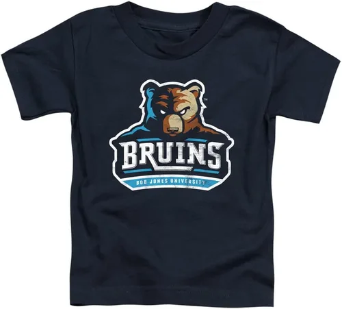 Vista 2 de Bob Jones University - Camiseta unisex con logotipo primario envejecido