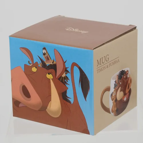 Vista 6 de Sunart SAN3085-3 - Taza de Disney, el Rey León, marrón, 12.8 fl oz (12.8 fl oz)