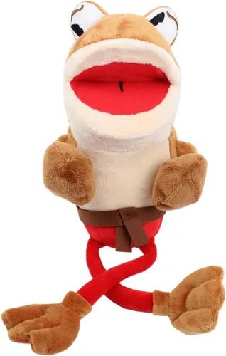 Vista 6 de Figura de muñeca de peluche de la rana 2 piezas