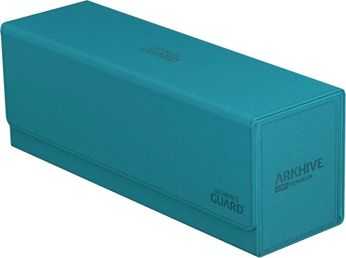 Vista 15 de Ultimate Guard Arkhive 400+, estuche para mazo para 400 cartas TCG con doble funda, negro, compatible con Boulders, cierre magnético y forro
