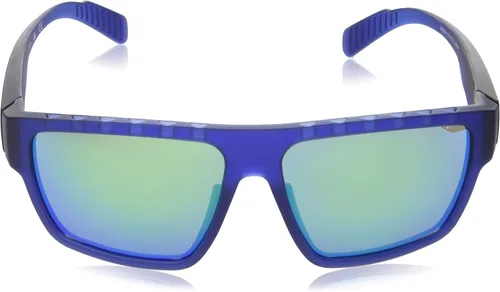 Vista 2 de Adidas SP0008 91Q - Gafas de sol para hombre, color azul mate, verde
