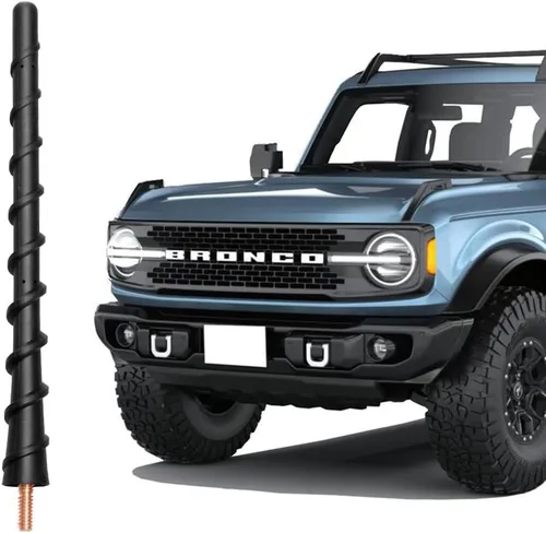 Vista 37 de Antena corta para Ford Bronco 2021-2025 Ford Bronco Accesorios Reemplazo Antena de 7 pulgadas para Bronco 2021 2022 2023 2024 2025