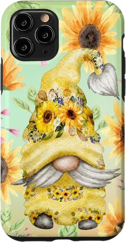 Vista 29 de Sunflower Gnome for Garden Mom Hippies Cute Summer Pattern Case for iPhone 17