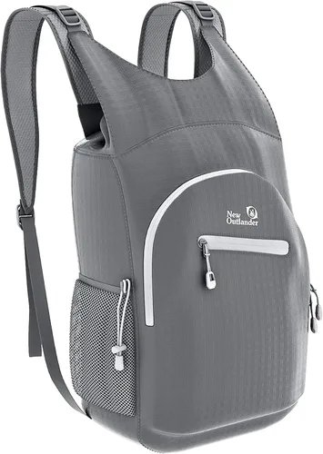 Vista 5 de Outlander Mochila de senderismo 100% impermeable, ligera, plegable, para viajes, mochila de día