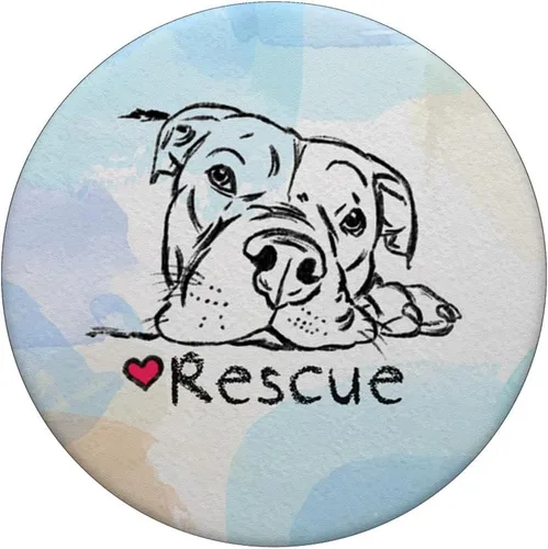 Vista 3 de Pitbull Mom Pitbull Dad Best Pitbull Mama Dog Rescuer PopSockets intercambiables PopGrip