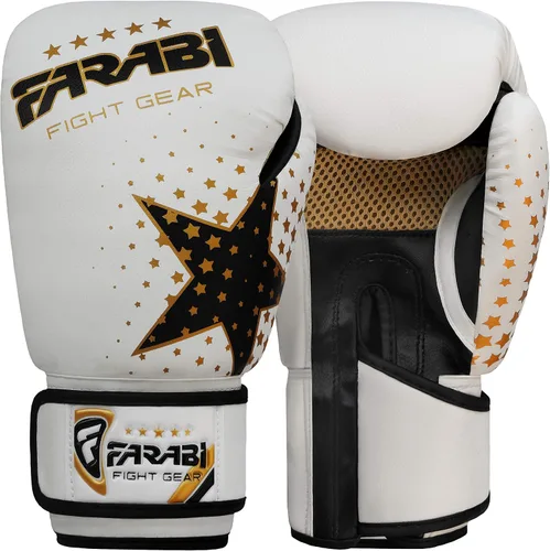 Vista 7 de Farai - Guantes de boxeo para niños, 6 onzas, guantes de entrenamiento de kickboxing, Muay Thai, los mejores guantes para entrenamiento en bolsa