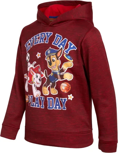 Vista 4 de Nickelodeon Sudadera con capucha de Paw Patrol para niño - Chase, Marshall, Rubble, Skye (2T-7)