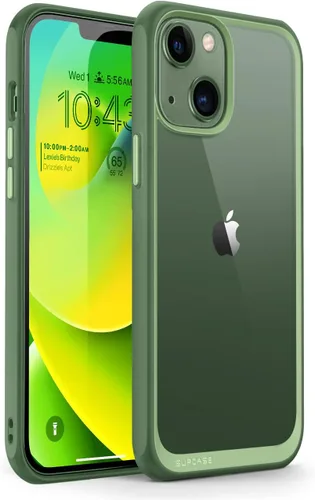 Vista 15 de SUPCASE Unicorn Beetle Style Series - Funda para iPhone 14 / iPhone 13, funda protectora híbrida delgada y transparente (negro)