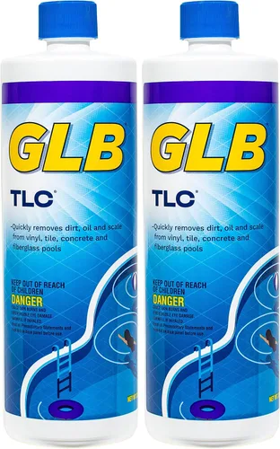 Vista 3 de GLB Pool and Spa Products 71028 Limpiador de agua para piscinas TLC de 1 cuarto de galón