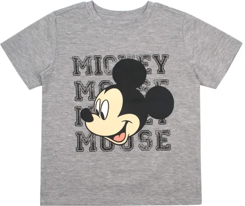 Vista 2 de Disney boys Mickey Mouse Short Sleeve T-shirt pack of 3