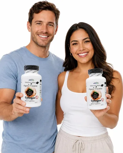 Vista 4 de 120 cápsulas de suplemento súper avanzadas para piel, uñas y cabello, súper colágeno + C