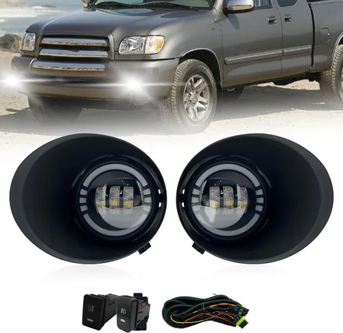 Vista 18 de Fog Lights Compatible With 2013 2014 2015 Ford Explorer Front Bumper Driving Lamp Assembly Clear Lens
