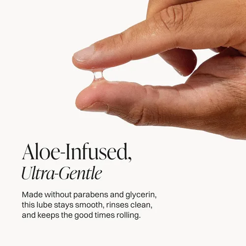 Vista 3 de Wet Lubricante a base de aloe Lubricante hidratante, hipoalergénico y equilibrado con pH para pieles sensibles Fórmula vegana suave y sedosa, 3