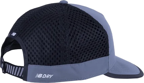 Vista 2 de New Balance Gorra Speed Run Trucker para hombre y mujer, talla única, color plomizo