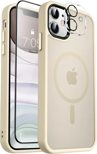Vista 57 de MOCCA - Funda magnética resistente para iPhone XR de 6.1 pulgadas, compatible con MagSafe, funda con protección contra caídas de grado militar