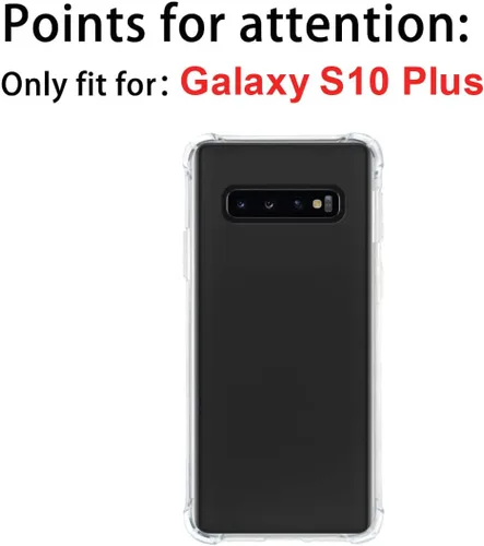 Vista 5 de Funda para teléfono personalizada para Samsung Galaxy S10 Plus, funda personalizada con collage de fotos con múltiples imágenes, funda para teléfono