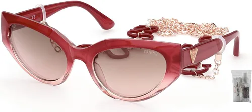 Vista 2 de GUESS GU7787 Cat Sunglasses for women BUNDLE with Designer iWear Complimentary Eyewear Care Kit
