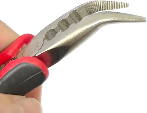 Vista 6 de Luwigs Alicates de extensión de cabello con 3 agujeros, mini alicates para abrecuentos de extensión de cabello con micro nano anillo y herramienta