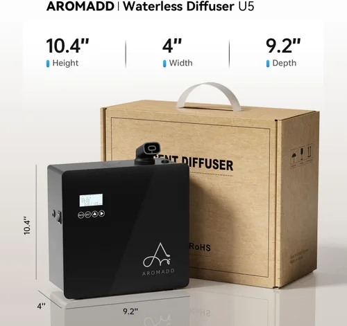 Vista 9 de 2025 Actualizado Máquina de Aroma Inteligente 3500 Pies Cuadrados - Sistema HVAC, Difusor de Aroma para Toda la Casa y Colección de Hoteles, Difusor