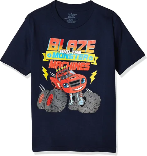 Vista 2 de Nickelodeon Camiseta de manga corta Blaze & The Monster Machines Rev Up para niños