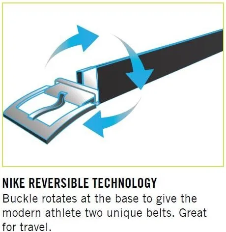 Vista 4 de Nike New Tech Essentials - Cinturón reversible para hombre