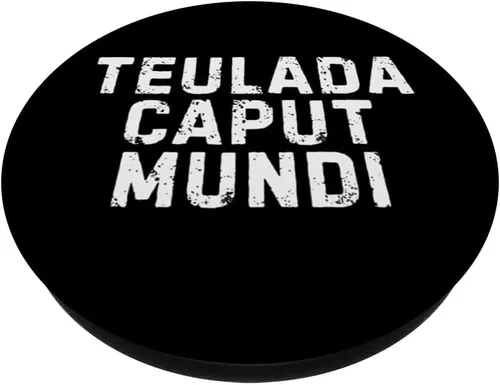 Vista 2 de Teulada Caput Mundi Cute City Man Woman Child PopSockets Adhesive PopGrip