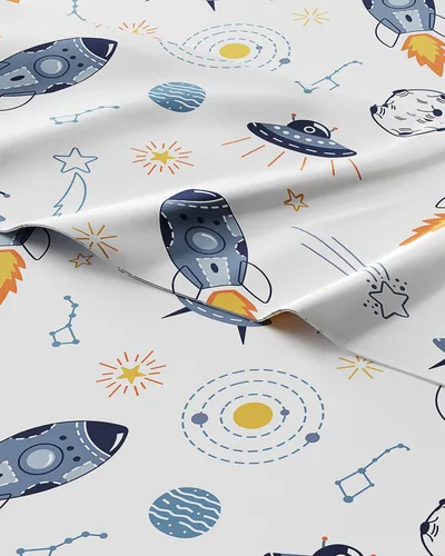 Vista 40 de Sábanas de princesa tamaño Twin para niños, juego de sábanas de princesa de 3 piezas para niños, ropa de cama con temática de castillo, ultrasuave