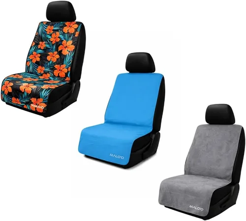 Vista 10 de Malo'o SeatGuard - Funda para asiento de automóvil, la toalla de asiento más grande del mundo, es perfecta para atletas - Fitness, gimnasio, correr
