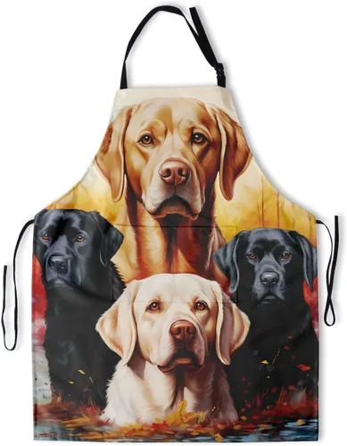 Vista 43 de Delantal con bolsillos, delantales para mujeres y hombres, delantal de cocina para cocinar, jardinería, servidor, camarera, pintura