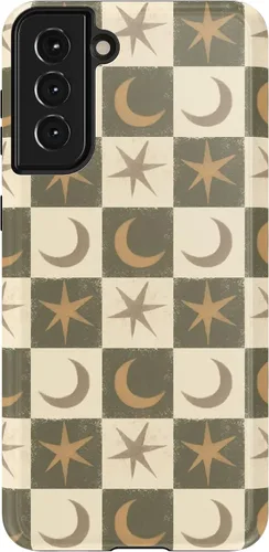 Vista 96 de Casely Funda para Galaxy S9 Postura de cadáver Yoga de esqueleto Diseño protector delgado esencial de doble capa