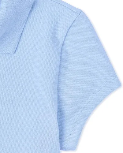 Vista 5 de The Children's Place Girls' Short Sleeve Pique Polo, 2 Pack Daybreak paquete de 2