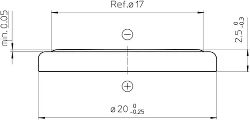 Vista 3 de HQRP Paquete de 4 baterías de litio compatibles con Polar FT40 FT40M H7 H10 Monitor de frecuencia cardíaca FT4O FT-40 FT-40M