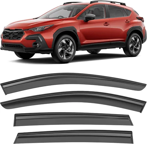 Vista 20 de Deflectores de ventana irrompibles con cinta para Chevrolet Equinox 2025-2026