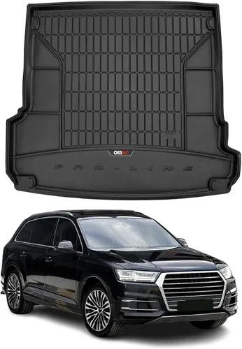 Vista 12 de OMAC Alfombrillas prémium para Audi Q7 2007-2015, resistentes para todo tipo de clima, 4